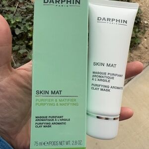Darphin Skin Mat Purifying Aromatic Clay Mask, Full Size 2.8oz/75mL, NIB